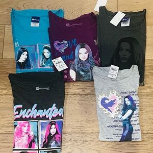 Descendants 3 Girls T Shirts in Size Extra Large 14/16